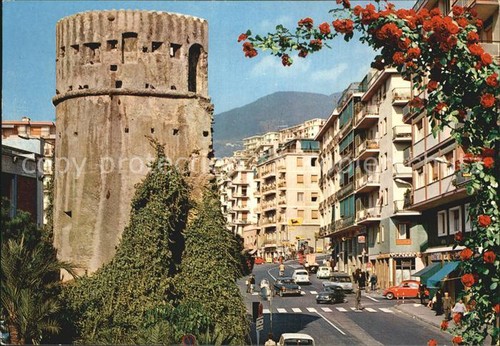 Sanremo antica torre saracena - antica,
