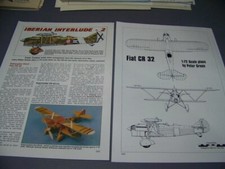 VINTAGE..FIAT CR 32....1/72