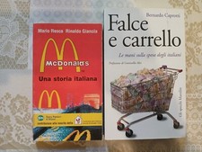 Falce E Carrello Bernardo Caprotti + McDonalds Una Storia Italiana Resca Gianola