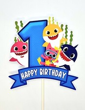 Topper torta Baby Shark 1 °