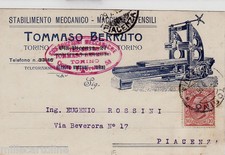 #TORINO: testatina-TOMMASO BERRUTO- stabil. meccanico- macchine utensili