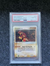 Pokemon Groudon Ex PSA 10 Holo