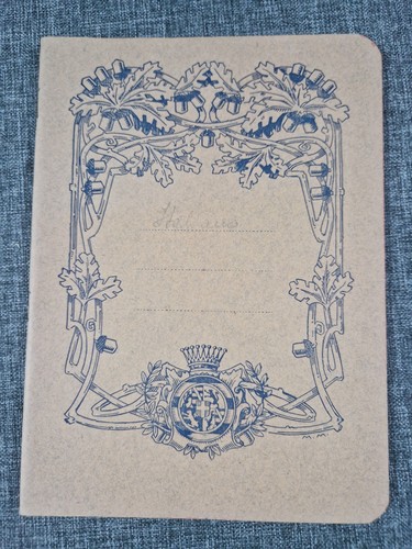 Quaderno scolastico antico