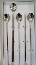 6 Cucchiaini Lunghi Bibite