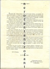  MONETE TOSCANA-Lettera di