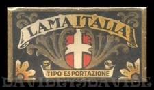 PACCHETTO  " LAMA ITALIA TIPO ESPORTAZIONE " 10 LAMETTE DA BARBA DA COLLEZIONE