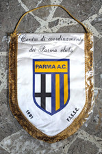 Calcio Gagliardetto Vintage PARMA A.C. 1981 Centro Coordinamento dei Clubs FISSC