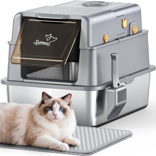 Lettiera gatti acciaio inox - gatti,
