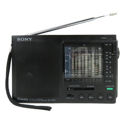 Sony icf 7601 bande - sony, icf-7601