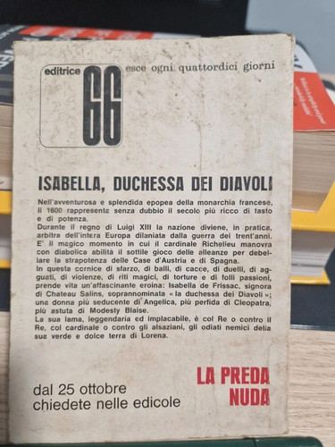 Fumetto vintage isabella - fumetto,