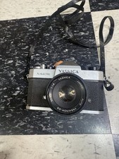 Yashica TL-Electro 35 mm fotocamera pellicola automatica Yashinon-DS 50 mm obiettivo f1.2. Vedi Desc.