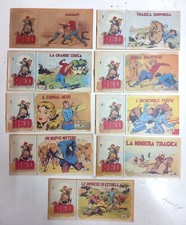 RED - ALBI DELL'ARDIMENTO A STRISCIA 1/9 COMPLETA ED. ALPE 1952 RIST. ANASTATICA