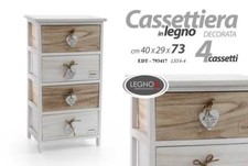 MOBILE CASSETTIERA 4 CASSETTI