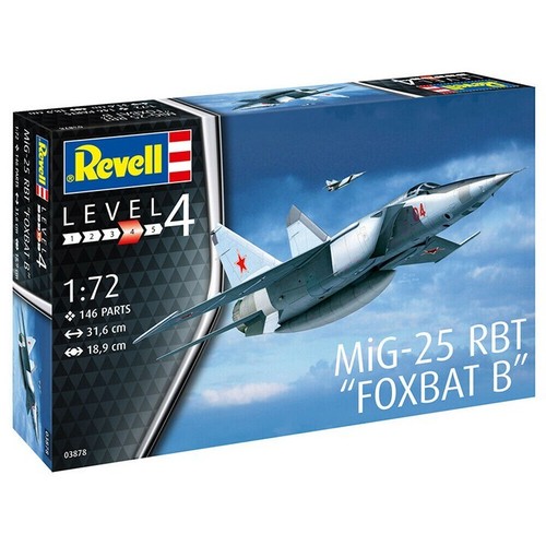 Revell 03878 mig - revell, mig-25rbt