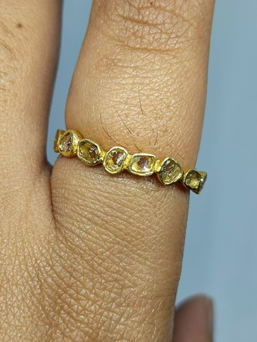 Anello eternità con diamanti