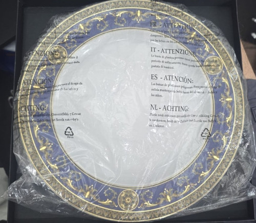 Rosenthal versace medusa blue - versace,