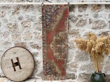 Handmade Oushak Runner Carpet