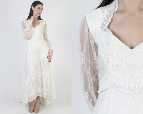 Abito sposa vintage bianco - abito,
