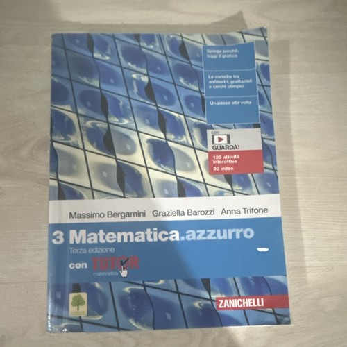 Zanichelli matematica azzurro - zanichelli, matematica.azzurro