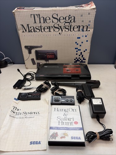 Sega master system console - system,