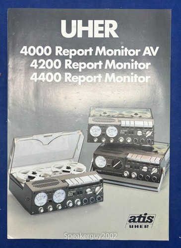 Brochure originale uher 4000 - brochure, /