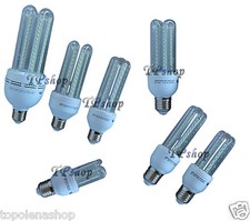 LAMPADA LAMPADINA FARETTO LED 2835 SMD 3 5 7 9 12 16 24W 6500K LUCE BIANCA E27