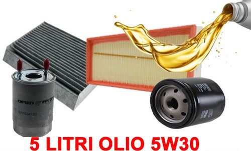 Kit filtri tagliando olio - filtri,