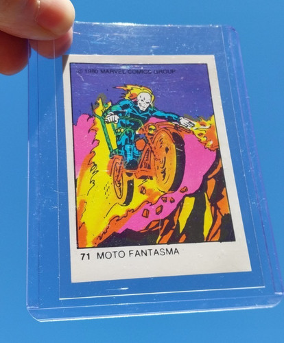 Carta marvel terrabusi ghost - marvel,