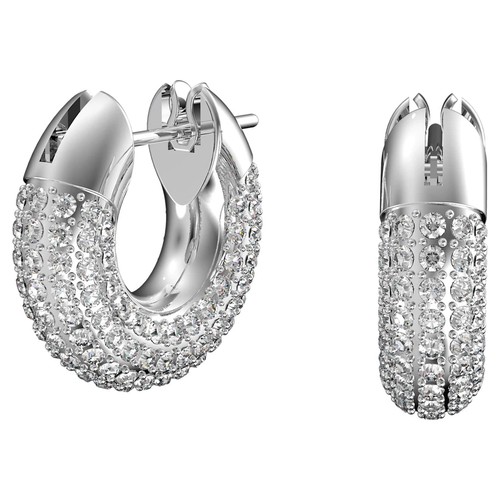 Orecchini cerchio swarovski - orecchini, a