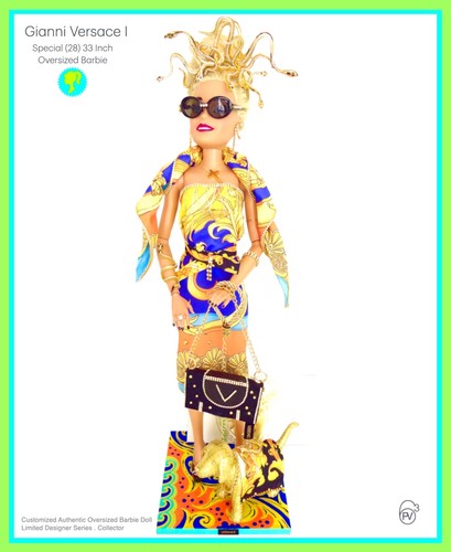 Barbie gianni versace medusa - barbie,