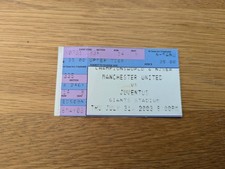 2003 Manchester Utd v Juventus