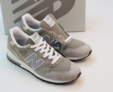 New Balance 996 Scarpe Uomo U996GR Made in USA Grigio Argento Sneakers 9 10.5 11 12