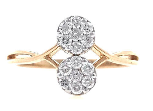 58ct naturale diamante - 0.58ct,