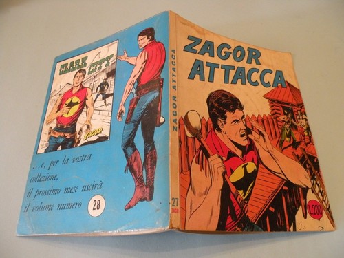 Zagor scritta rossa - zagor, lire