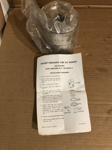 Elemento olio lubrificante