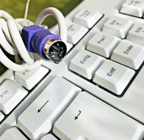 White keyboard plus labtec - keyboard,