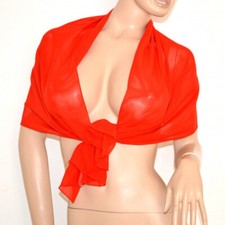 Stola donna foulard rosso