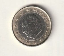BELGIO 1 EURO 1999 CIRCOLATA
