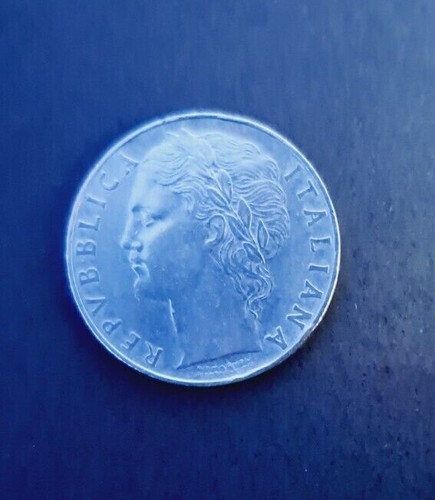Moneta 100 lire del 1957 - moneta,