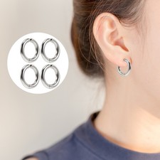  2 Pairs Orecchini Cerchietti