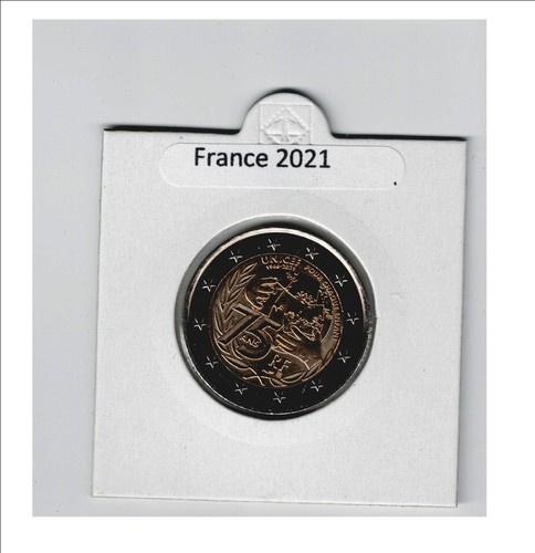 Pièce euros france - euros, 2021