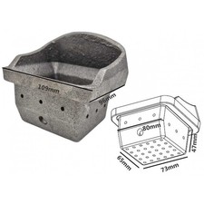 BRACIERE STUFA AMG ADLER AXEL KING KALOR QLIMA FOCO TECTRO REVO 109X96