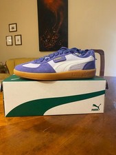 sneakers Puma Palermo colore blu in pelle, nuove e mai indossate. Numero 42 (EU)