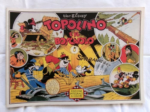 Topolino boscaiolo - boscaiolo,