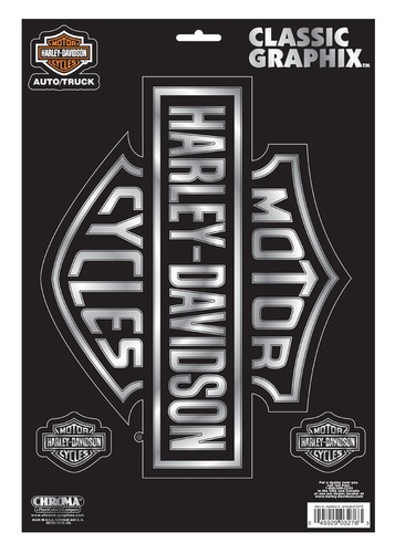 Adesivo harley davidson - adesivo, b&s