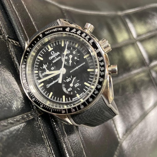 Omega swatch moonwatch - omega,
