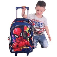 Spiderman Blu Grande Zaino