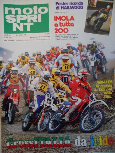 Motosprint 1981 ricordo - motosprint,