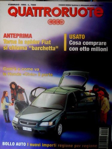 Quattroruote 472 1995 - , la
