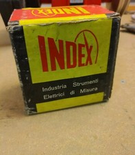 Amperometro Analogico Index modello E 96 DIN 1000A da pannello Vintage Nuovo